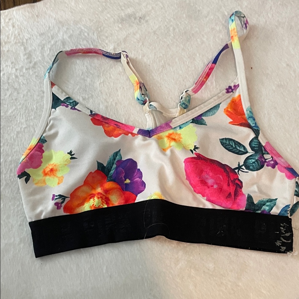 Floral Print Women's Bralette